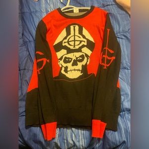 Ghost Band thick sweater
